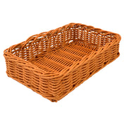 BauscherHepp W203 Wicker Basket 15-3/4" X 9-7/8" X 3-15/16"H Rectangular