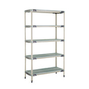 Metro 5X347GX3 MetroMax® I Starter Shelving Unit 42"W X 18"D X 74"H Rust Proof