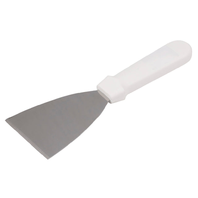 Stanton Trading PL7415 Pan Scraper 3"W White Plastic Handle