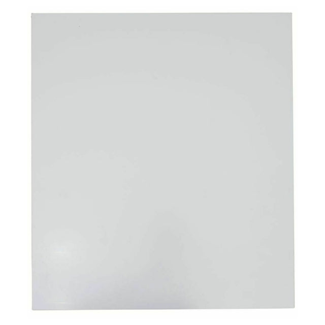 Hubert 60684 - Magnetic Dry Erase Sign, Blank, 27-1/4"L X 24"H