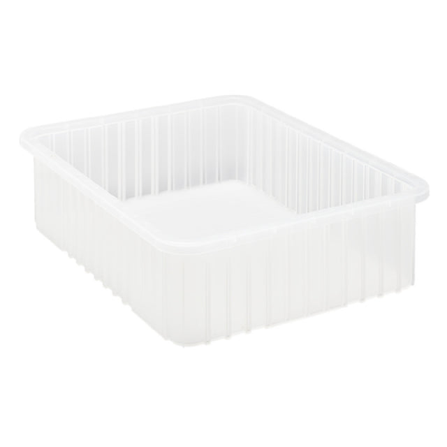 Quantum DG93060CLCS - Dividable Grid Container, 22-1/2"L X 17-1/2"W X 6"H, Clear
