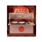 Bon Chef 50111 Pizza Station 75" L X 33" W Includes: Heated Pan