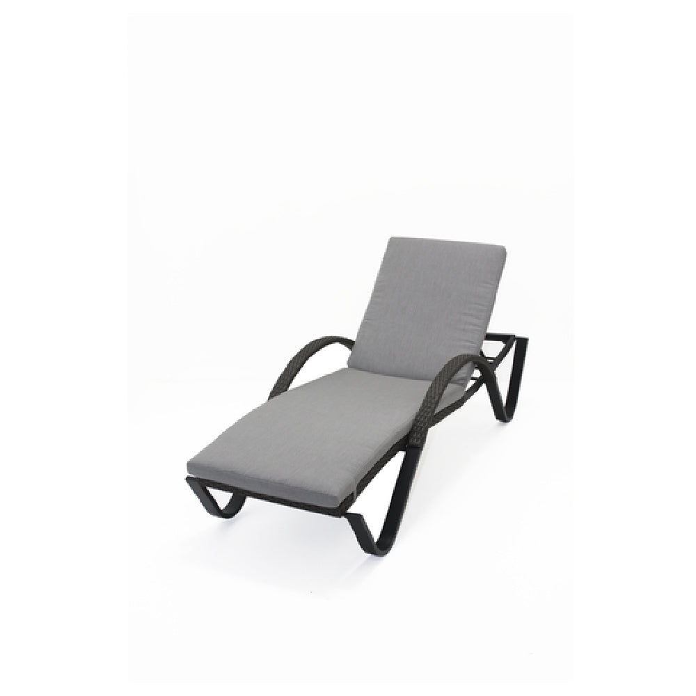 Plantation Prestige Commercial Furniture 8770900-015402 Durango Chaise Lounge Includes Sunbrella® Fabric Cushion