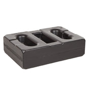 Iowa Rotocast Plastics Inc. 3251100 RotoTough™ Case Stacker I 16-1/2"W X 11-1/2"D X 4-1/2"H