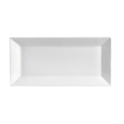 CAC China KSE-43 Kingsquare Platter 11-5/8"L X 5-1/2"W X 1"H Rectangular