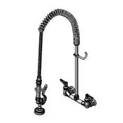 T&S Brass B-0133-SWV EasyInstall Pre-Rinse Unit 8" Wall Mount Adjustable Centers