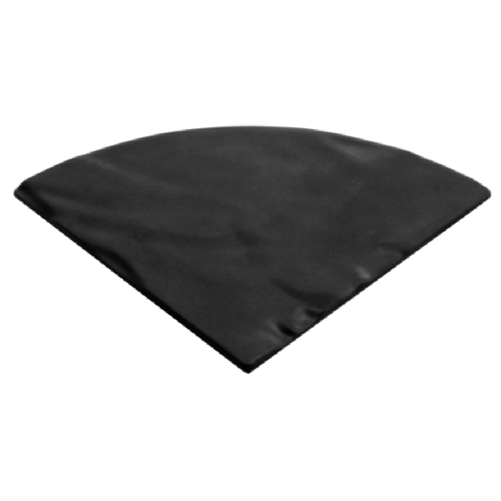 Elite Global Solutions M57QR-B Melamine Meta Riser 7" X 5" X 5/8" H Quarter Circle