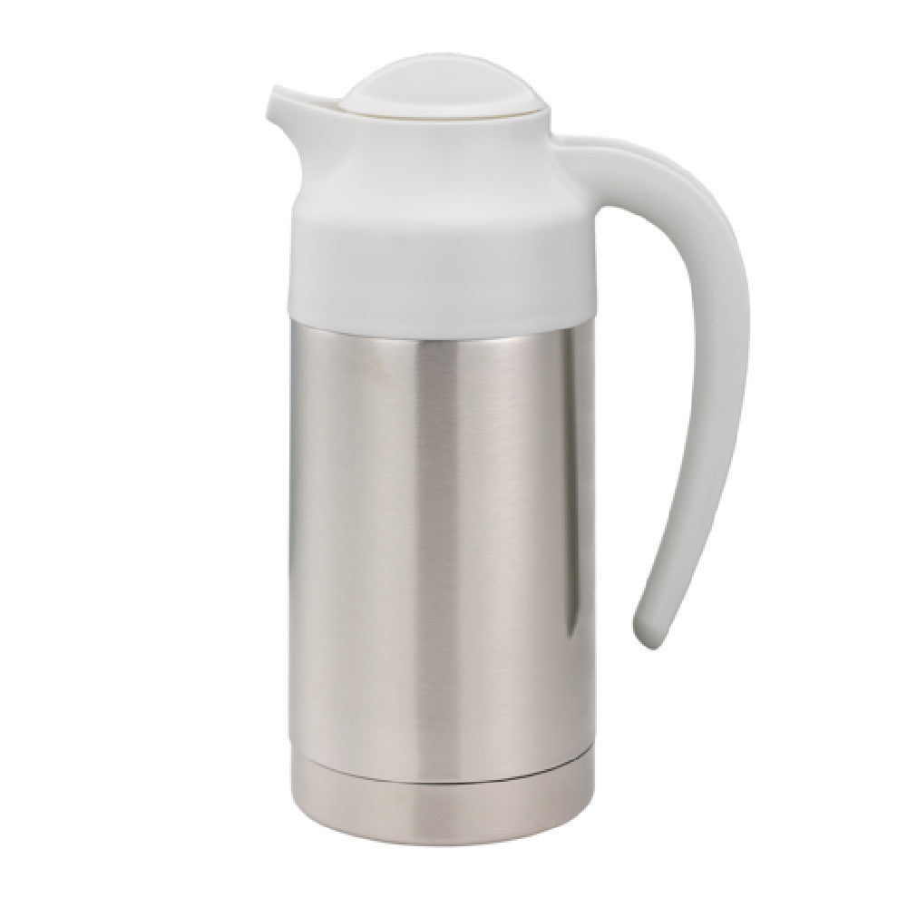 Service Ideas S2SN70WHT SteelVac™ Vacuum Creamer 0.7 Liter (23.7 Oz.) 3-3/4" X 6" X 9"