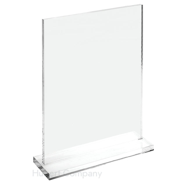 Hubert 90255 - Premium Sign Holder, 8-1/2" X 11"H, Acrylic