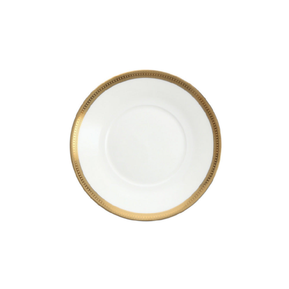 Fortessa RRP-GDAUPH-105 Dauphine Gold Band Plate 8.25" (20cm) Bone China