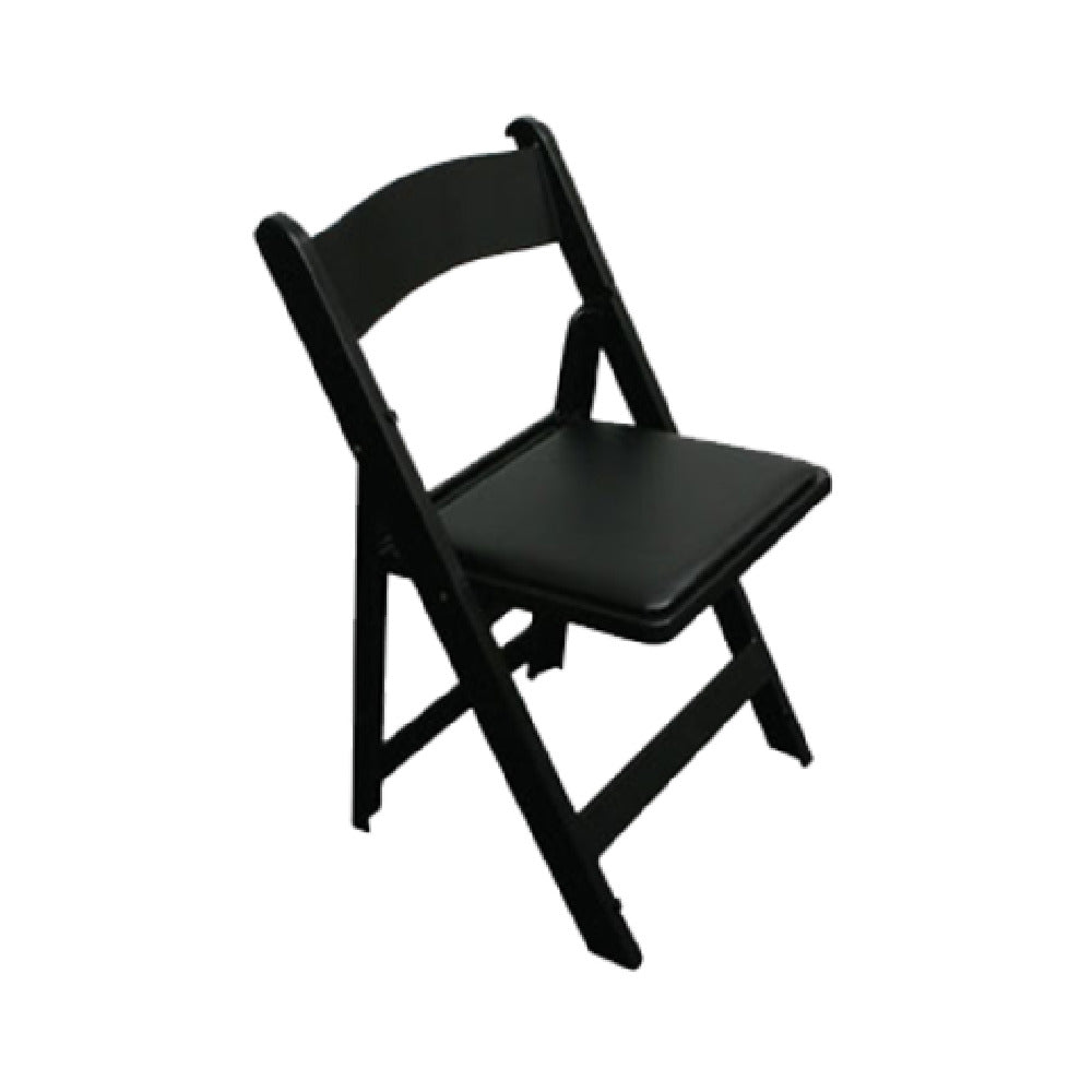 Forbes Industries C450BLP Wedding Classic™ Folding Chair Plain Back Removable 13-1/2" X 15" Vinyl Padded Seat