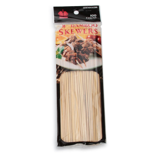 Royal BAM 8 - Skewers, 8", 2-1/2mm Thick