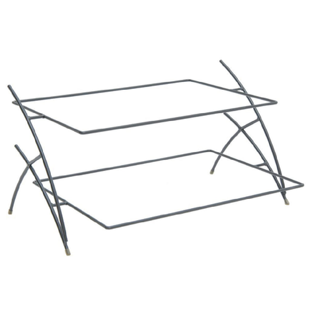 Hubert 72475 - ARCtistic Display Stand, 2-tier, 22" X 15" X 14-1/2"H