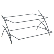 Hubert 72475 - ARCtistic Display Stand, 2-tier, 22" X 15" X 14-1/2"H