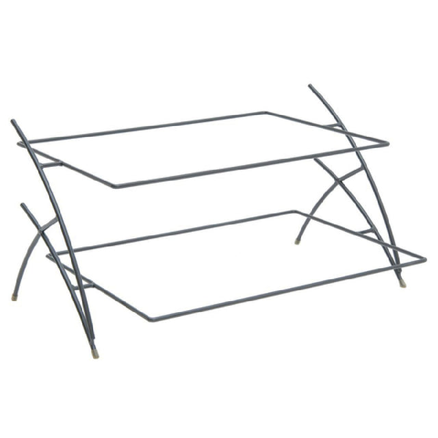 Hubert 72475 - ARCtistic Display Stand, 2-tier, 22" X 15" X 14-1/2"H