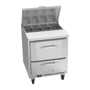 Victory VSPD27HC-08-2 UltraSpec™ Series Sandwich Prep Table Powered By V-Core™