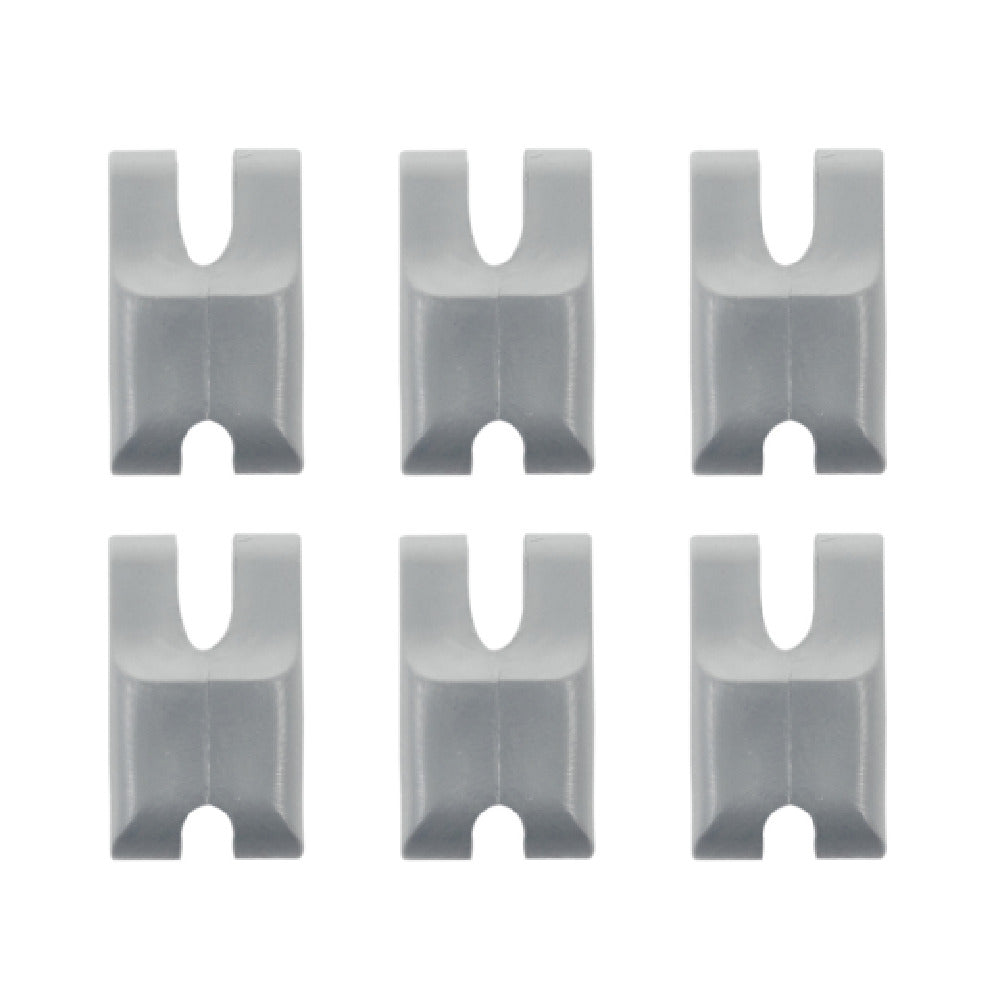 Metro 9184P Polymer Mounting Clips (tabs) For Solid Super Erecta® Shelf Stainless Steel Wire Ledges
