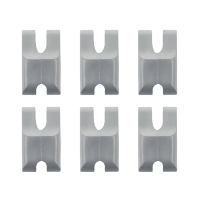 Metro 9184P Polymer Mounting Clips (tabs) For Solid Super Erecta® Shelf Stainless Steel Wire Ledges