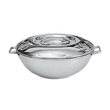 Admiral Craft SCD-2 Deluxe Casserole Tureen 46 Oz. 7-3/4" Dia. X 2-3/4" Deep