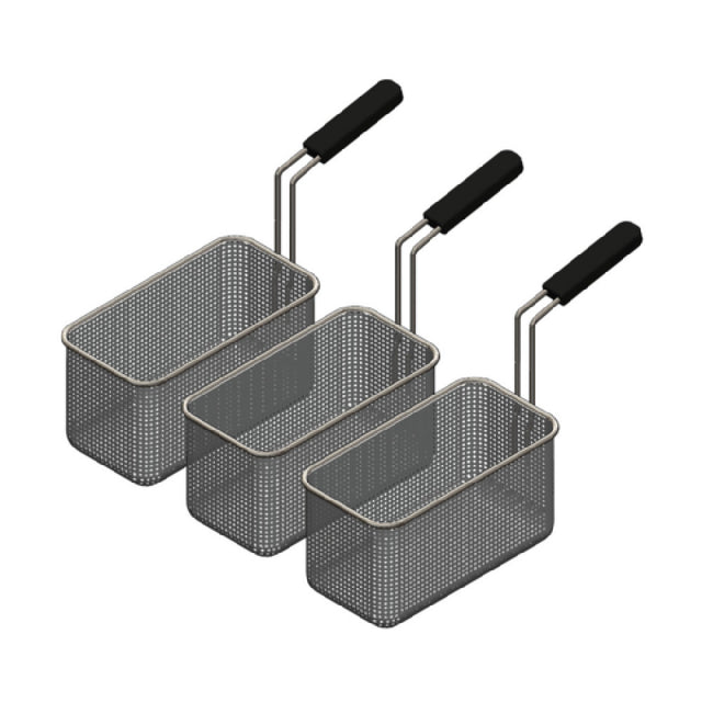 Arcobaleno Pasta Equipment APCB7SET3 Pasta Cooker Basket Set Set Of (3) Size #7 Pasta Baskets
