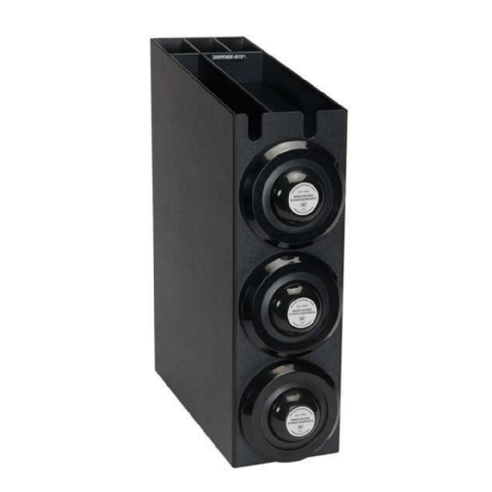Dispense-Rite SLR-SL1-3BT - Cup Dispensing Cabinet, Interchangeable Silicone Baffles