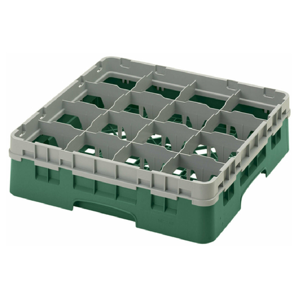 Cambro 16S418119 Camrack® Glass Rack With Soft Gray Extender Full Size