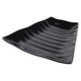 BauscherHepp TB90552 Wavy Platter 10-1/2"L X 10-3/4"W X 1-1/2"H Rectangular