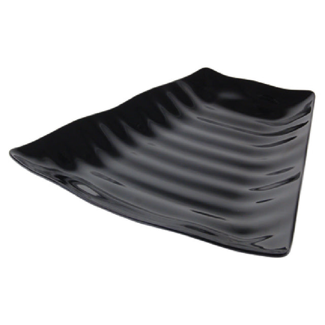 BauscherHepp TB90552 Wavy Platter 10-1/2"L X 10-3/4"W X 1-1/2"H Rectangular