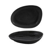 FOH DSP032BKP23 Kiln® Plate 8" X 6" X 1" Oval