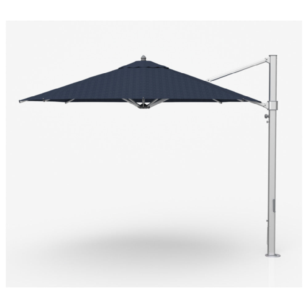 Plantation Prestige 9019-01 GRC - Avalon Cantilever Umbrella, 11' Octagon Top, Aluminum Ribs
