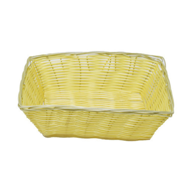 Omcan 47198 Natural Woven Basket 9″D X 6.25″W X 2.75″H Rectangular
