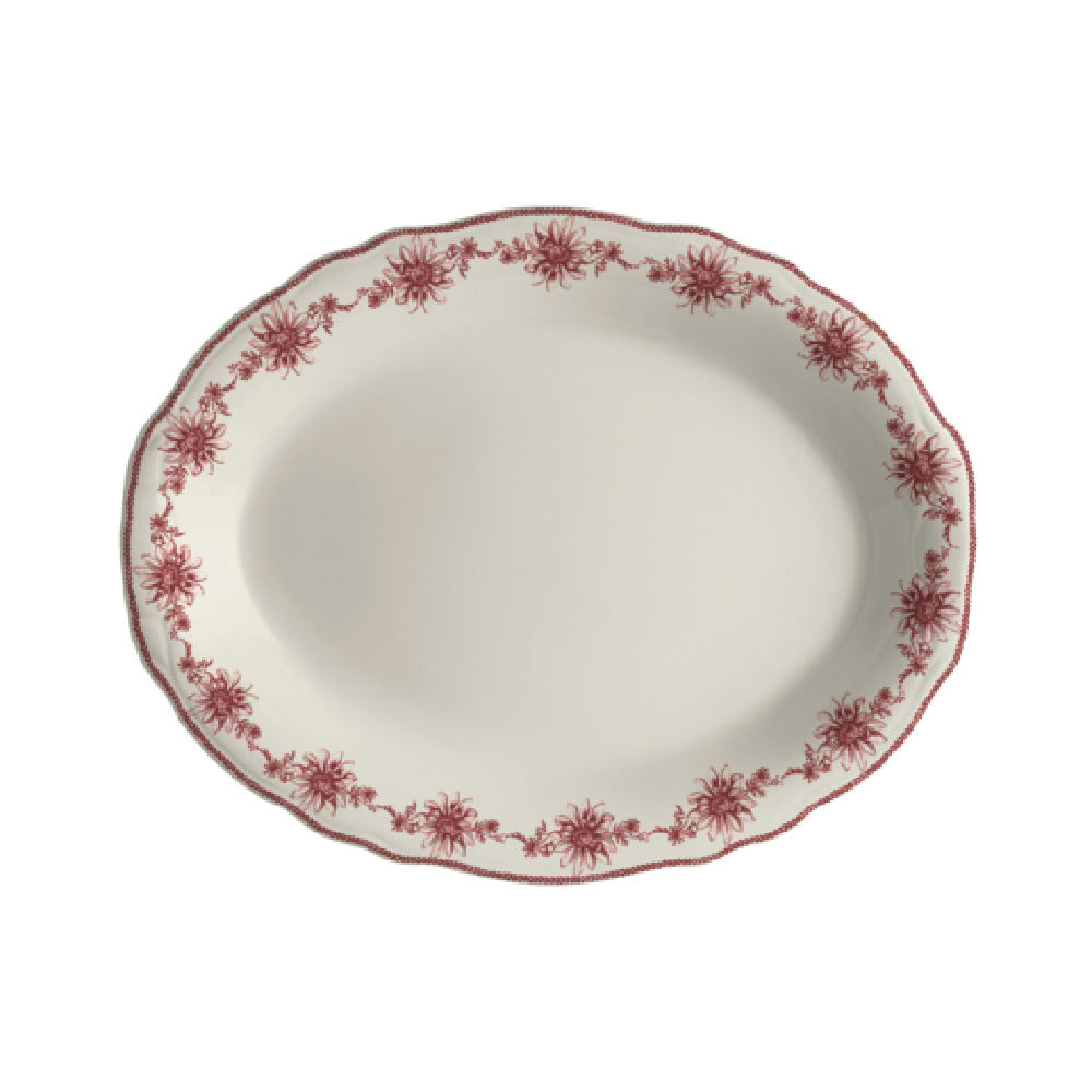 Steelite HL52763881 Oval Platter 12.625" X 9.75" Carolyn