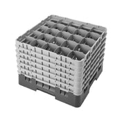 Cambro 25S1214184 Camrack® Glass Rack With (6) Soft Gray Extenders Full Size