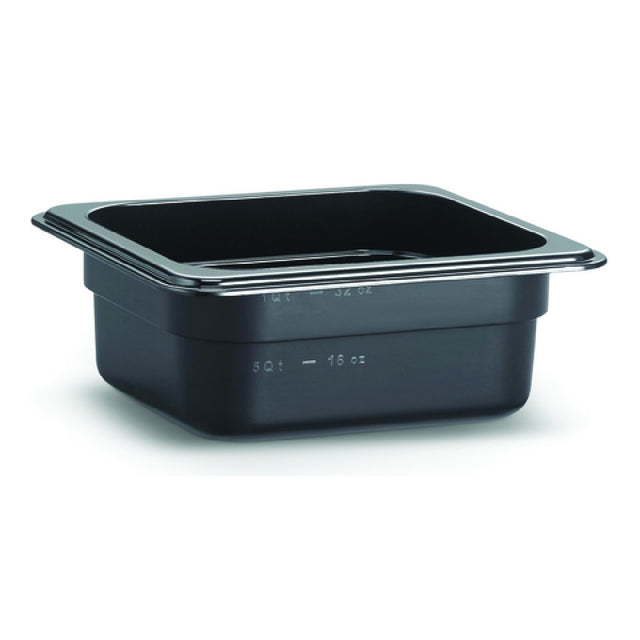 Hubert 71393 - Hubert® Cold Food Pan, 6-15/16"L X 6-3/8"W X 2-1/2"D, Sixth-size
