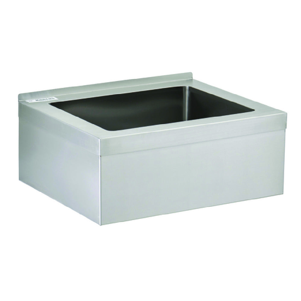 Hubert 87421 - Kratos Floor Mop Sink, 29"W X 29"D X 16"H, (1) Compartment