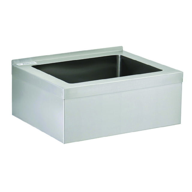 Hubert 87421 - Kratos Floor Mop Sink, 29"W X 29"D X 16"H, (1) Compartment