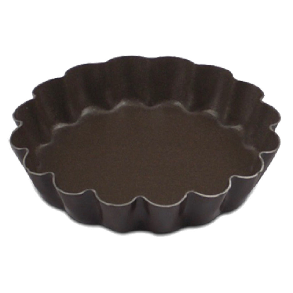 JB Prince M123B 60NS - Tartlette, 2-3/8" Dia. X 3/8"H, Fluted