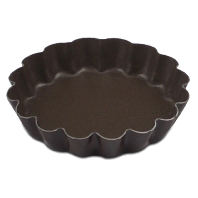 JB Prince M123B 60NS - Tartlette, 2-3/8" Dia. X 3/8"H, Fluted