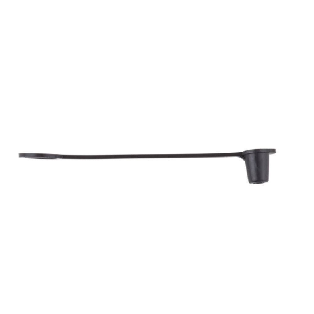 TableCraft Products C100TBK - Sani-Cap™ Tethered Cap, 3-3/10"W X 3/5"D X 2/5"H