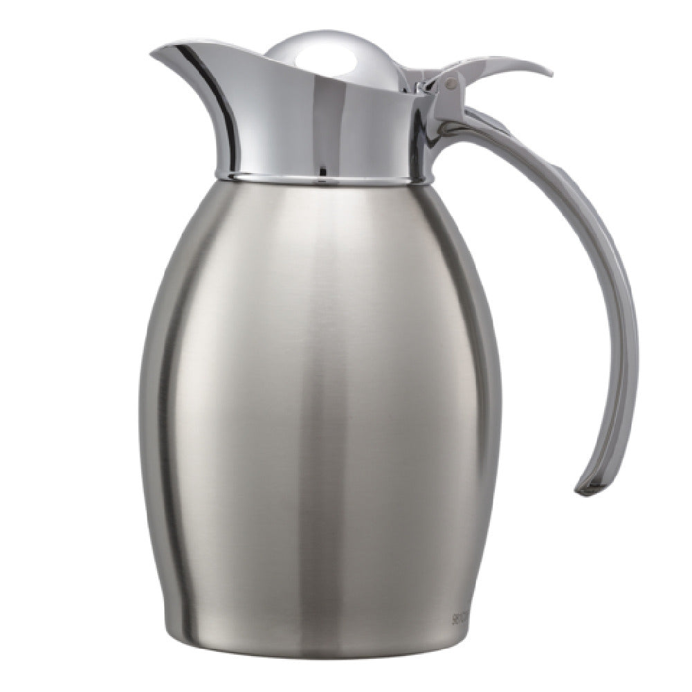 Service Ideas NIC06BS Nicollet Series Vacuum Insulated Carafe 4.5"W X 6"D X 7.25"H