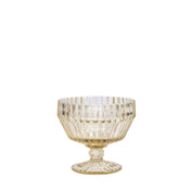 Fortessa ARCHIE.GG.02 Archie Ginger Gold Footed Dessert Bowl Glass 10 Oz. Dishwasher Safe (6 Each Per Case)
