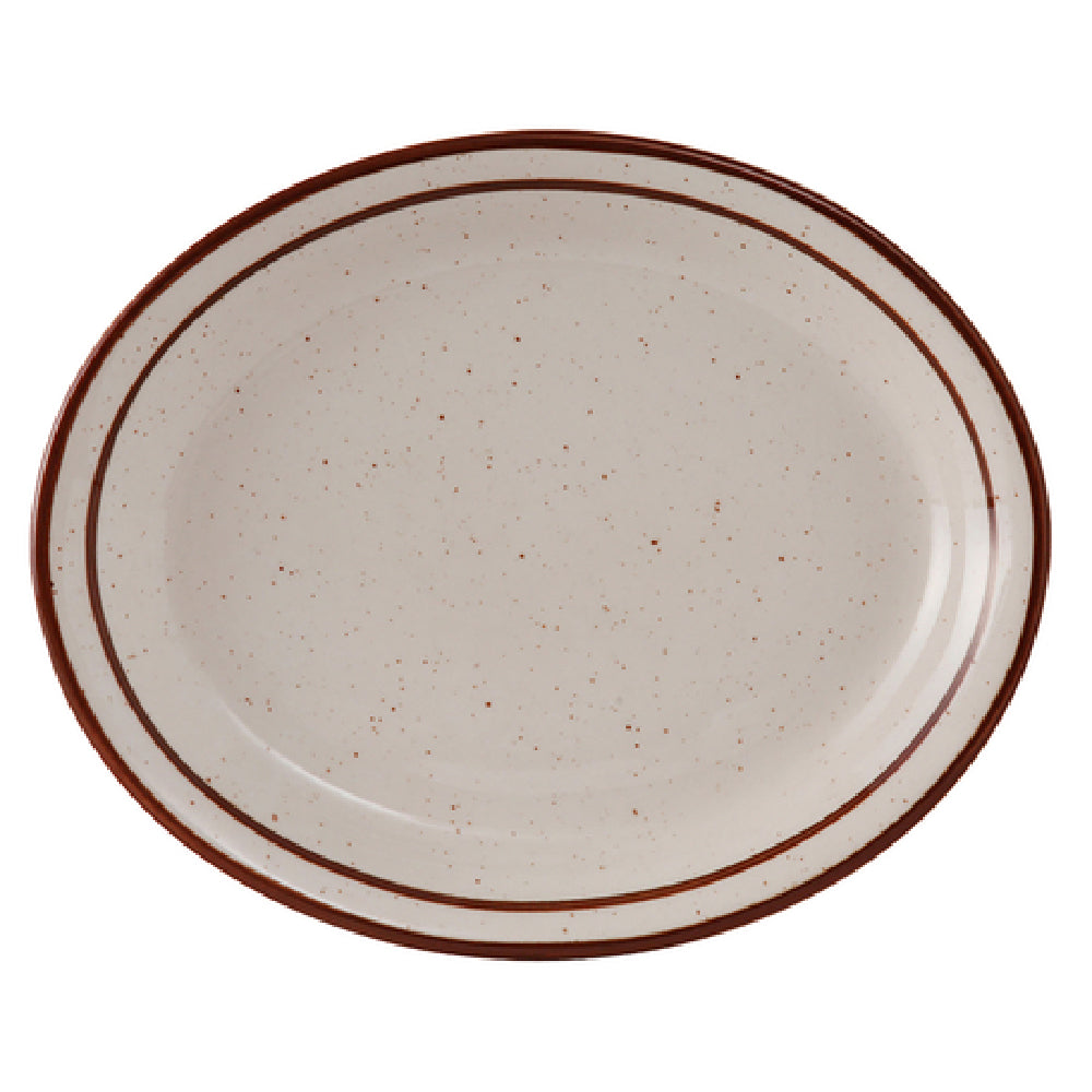 Tuxton TBS-914 Platter 13-3/4" X 11-1/4" Oval