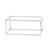 Cal-Mil 23854-9-49 Riser 12"W X 20"D X 9"H Chrome Plated