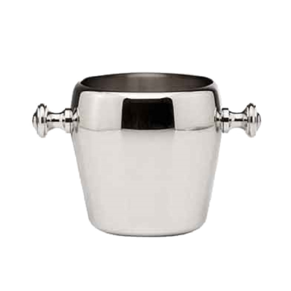 BauscherHepp 12.2219.0000 Ice Bucket 4-15/16" Dia. (126) X 4-3/4"H (121mm) Knob Handles