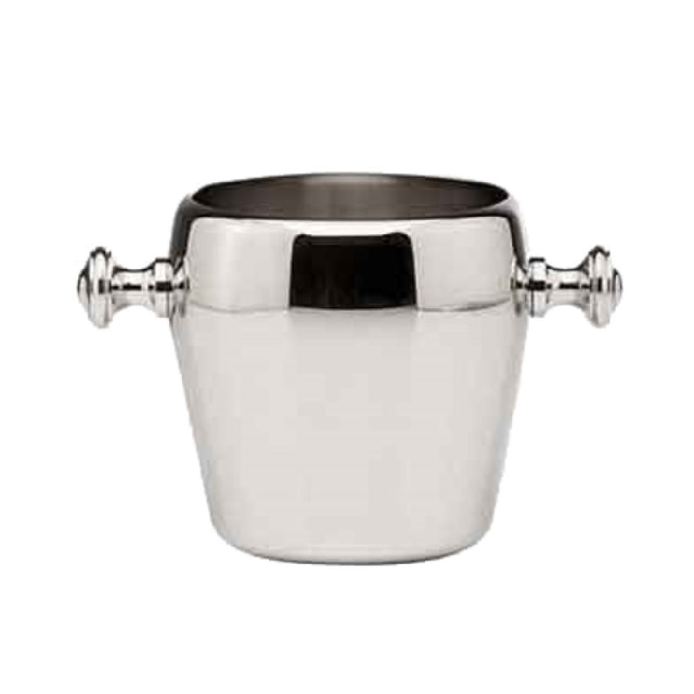 BauscherHepp 12.2219.0000 Ice Bucket 4-15/16" Dia. (126) X 4-3/4"H (121mm) Knob Handles