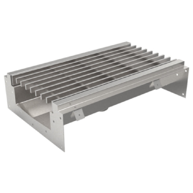 GSW USA FST-1236 Floor Trough Drain 14"W X 34"D X 5-3/4"H Open Connective