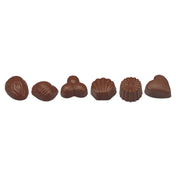 JB Prince K511 Chocolate Mold (24) Assorted Shapes Assorted Sizes