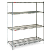 Metro EZ1836NK3-4 Super Erecta® Convenience Pak Shelving Unit 36"W X 18"D X 74"H