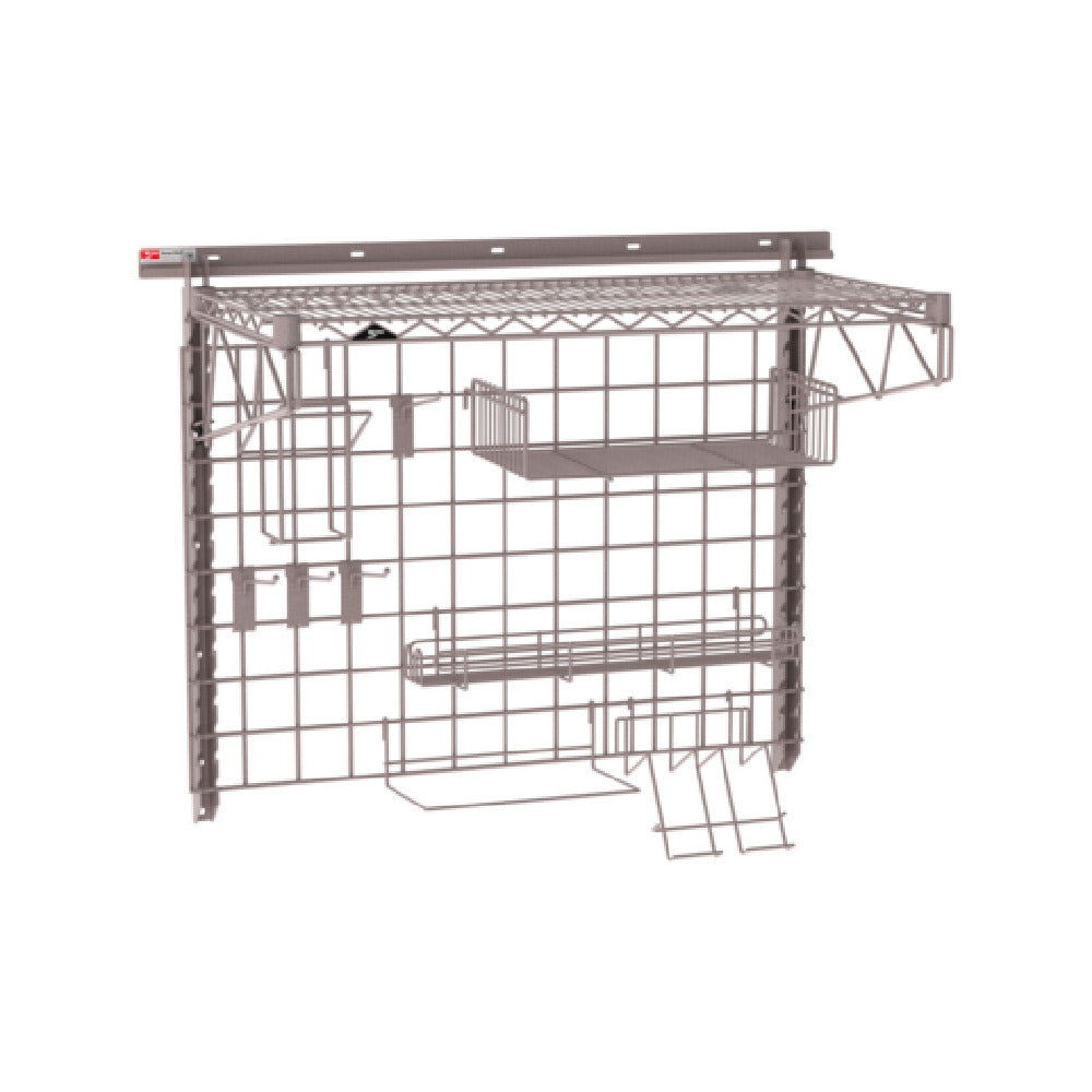 Metro SW-1836K4-30-PIZZA - SmartWall Complete Kit For Pizza Prep, Components Include A Wall Track