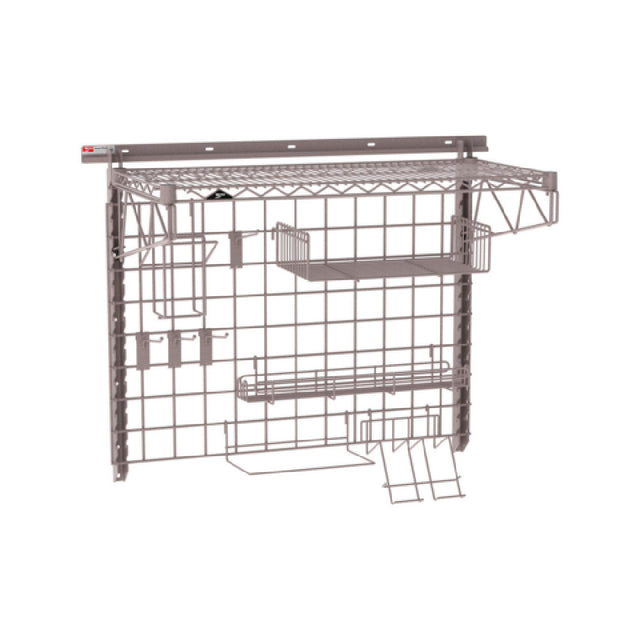 Metro SW-1836K4-30-PIZZA - SmartWall Complete Kit For Pizza Prep, Components Include A Wall Track